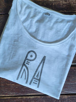 "ragana" uz pagarināta t-krekla