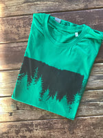 "mežs" uz Classic t-krekla | M izmērs