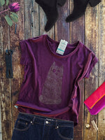 "Murrr" uz pagarināta sieviešu t-krekla | XS, S, M, XL izmērs
