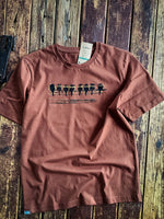 "lepni putni" uz Classic t-krekla | brūns M izmērs