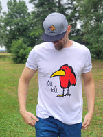 "ku-kū" uz Roll t-krekla