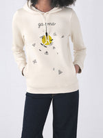 "Gaisma" uz sieviešu Organic hūdija